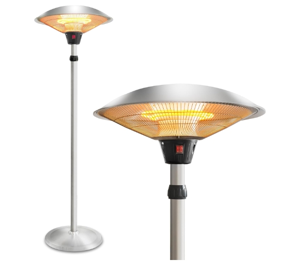 Halogen outdoor heater