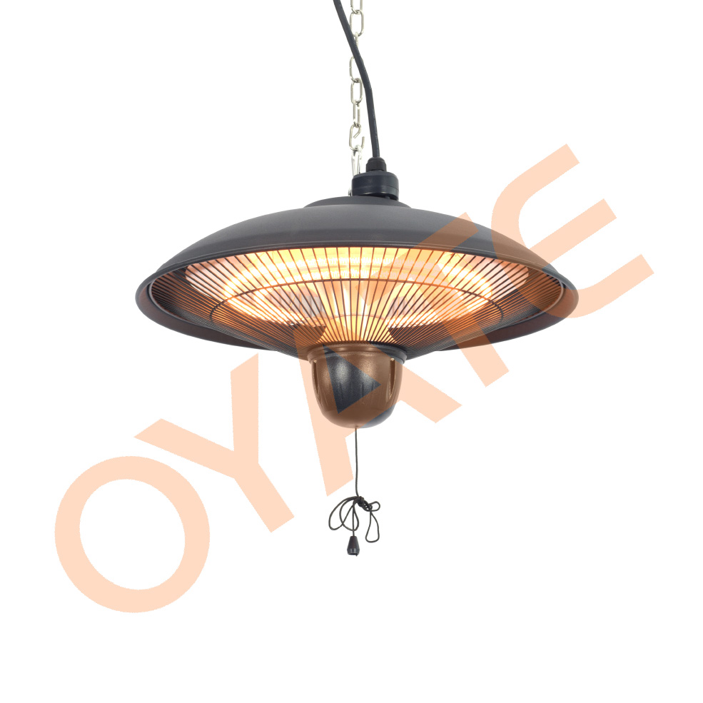 Wall mounted electric heater