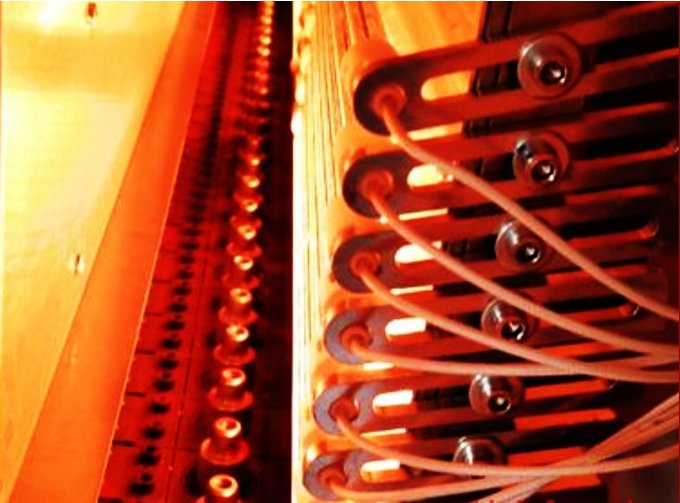 Replacement lamp for SIPA blow molding