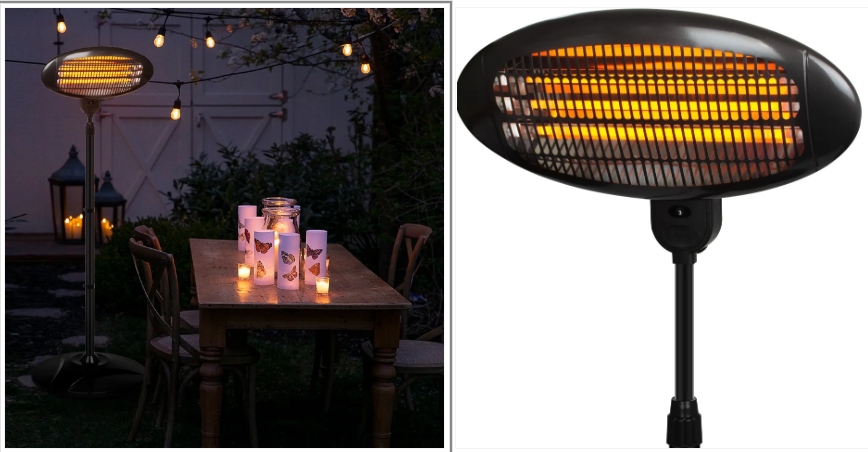 Workshop ceiling infrared heater