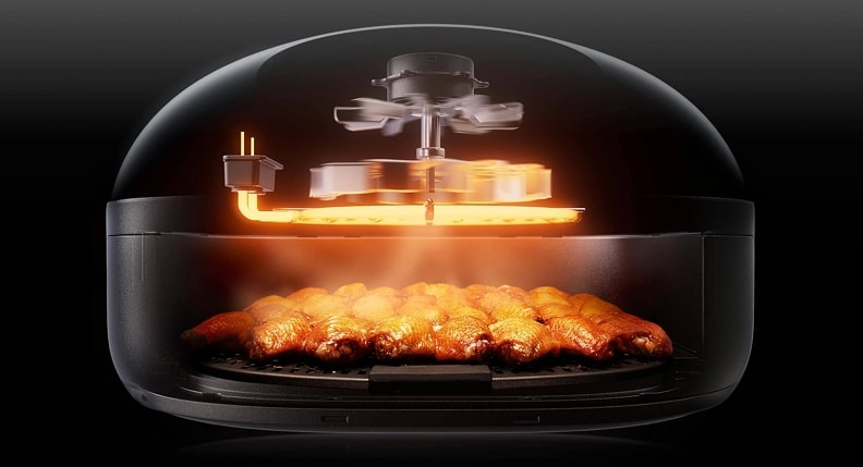 Medium Wave IR Emitter for Bread Oven