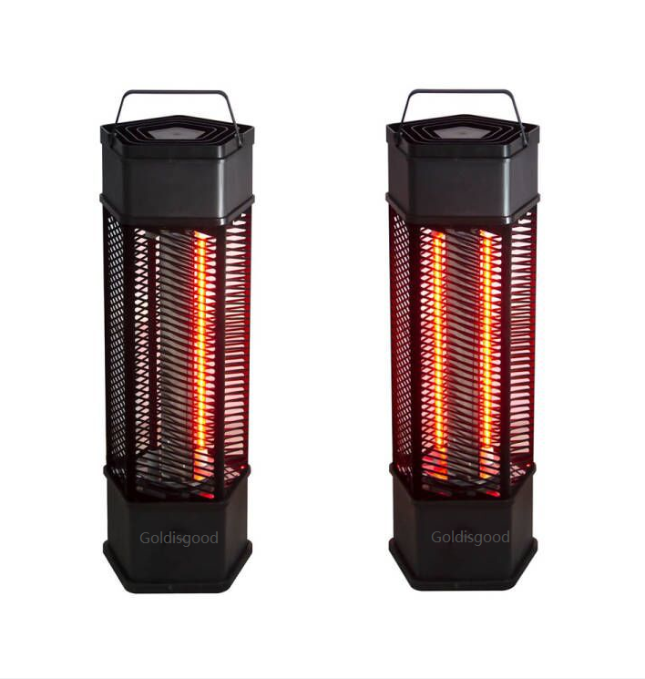 High ceiling factory radiator